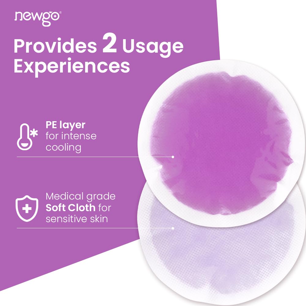 NEWGO Packs glace chaude-froid polyvalente: confort pour douleurs variées au quotidien.