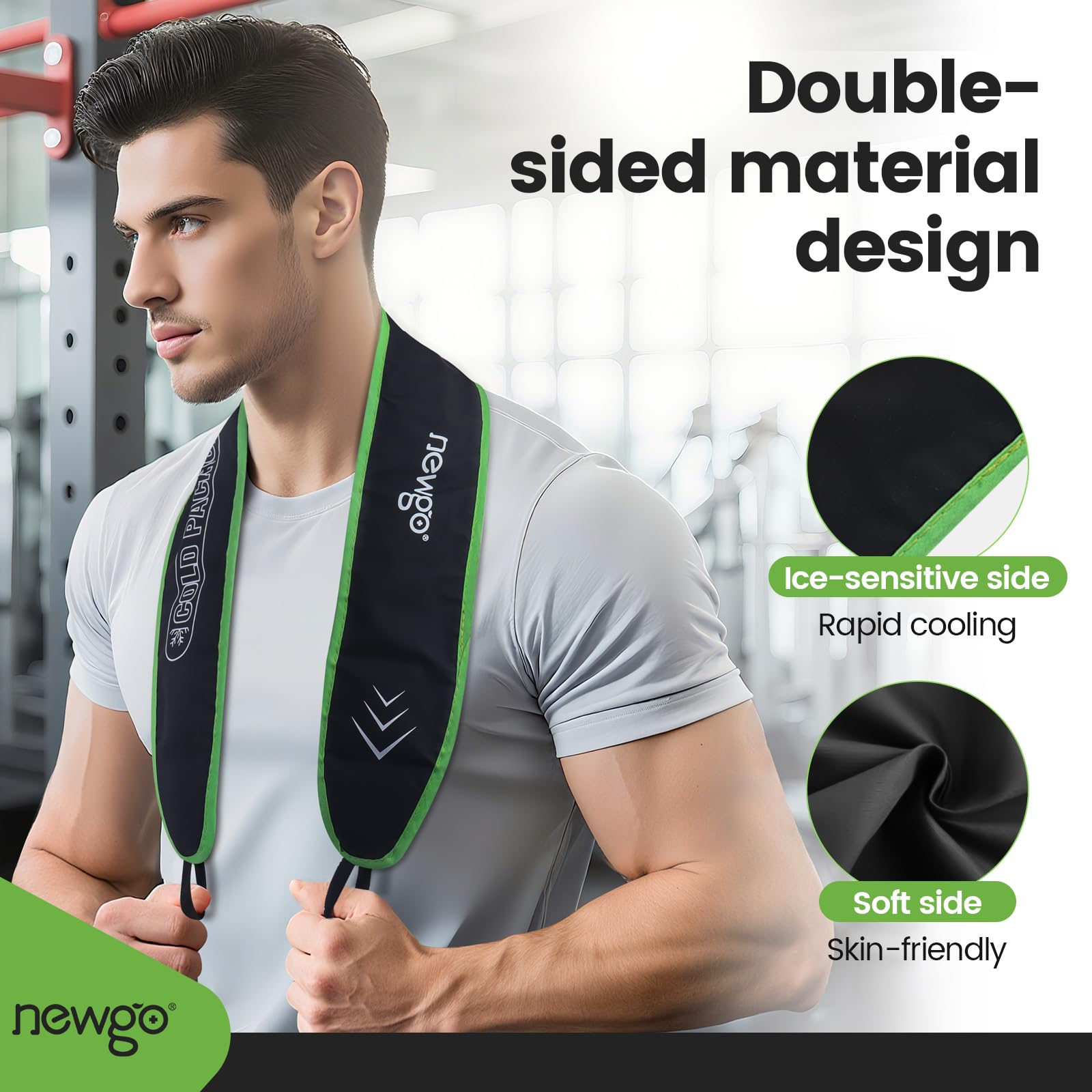 NEWGO sangle anti déplacement assure le maintien pendant les exercices.