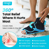 NEWGO Utilisation sportive pour pieds, réconfort après l'effort et activités quotidiennes.