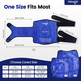 NEWGO XL trois sangles réglables — compression ajustable et stabilité sans glissement.