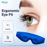 NEWLA masque yeux Refroidissement rapide accélére la décompression après écran