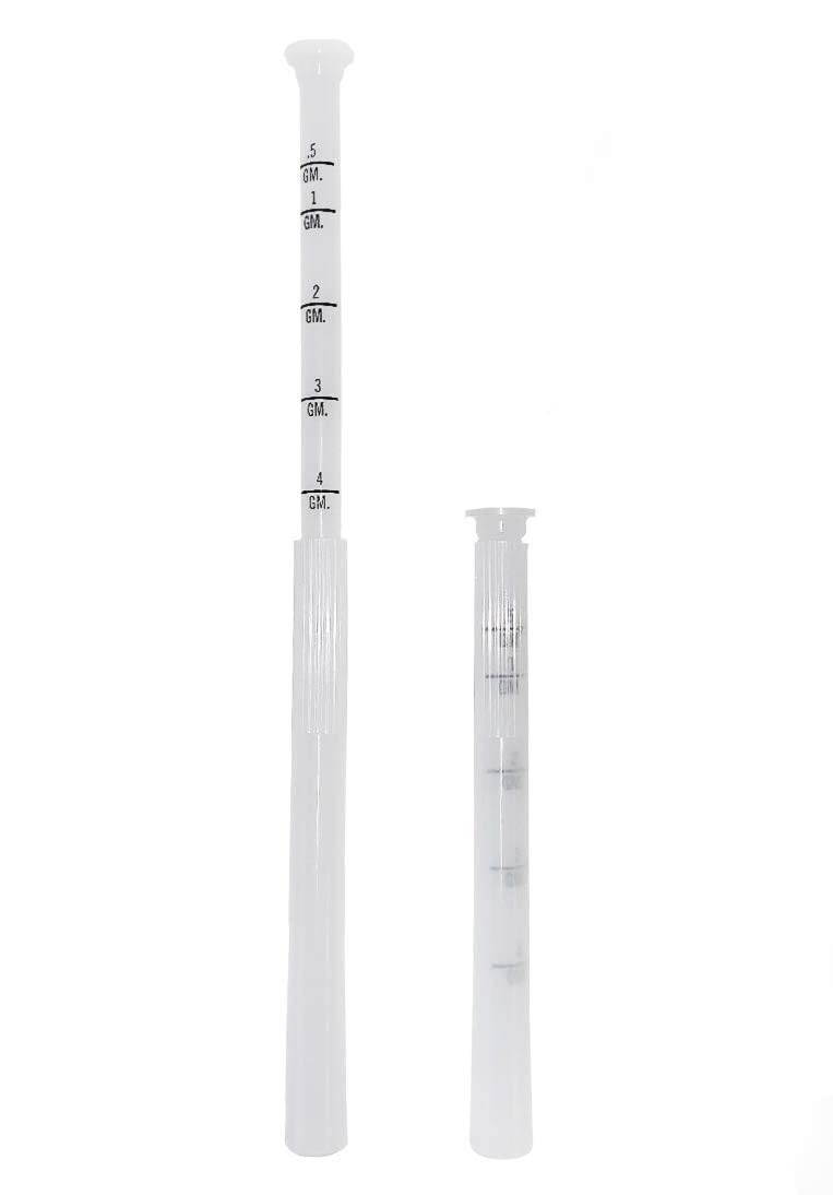 NewLife Naturals applicateur vaginal avec dosages imprimés pour doser rapidement.