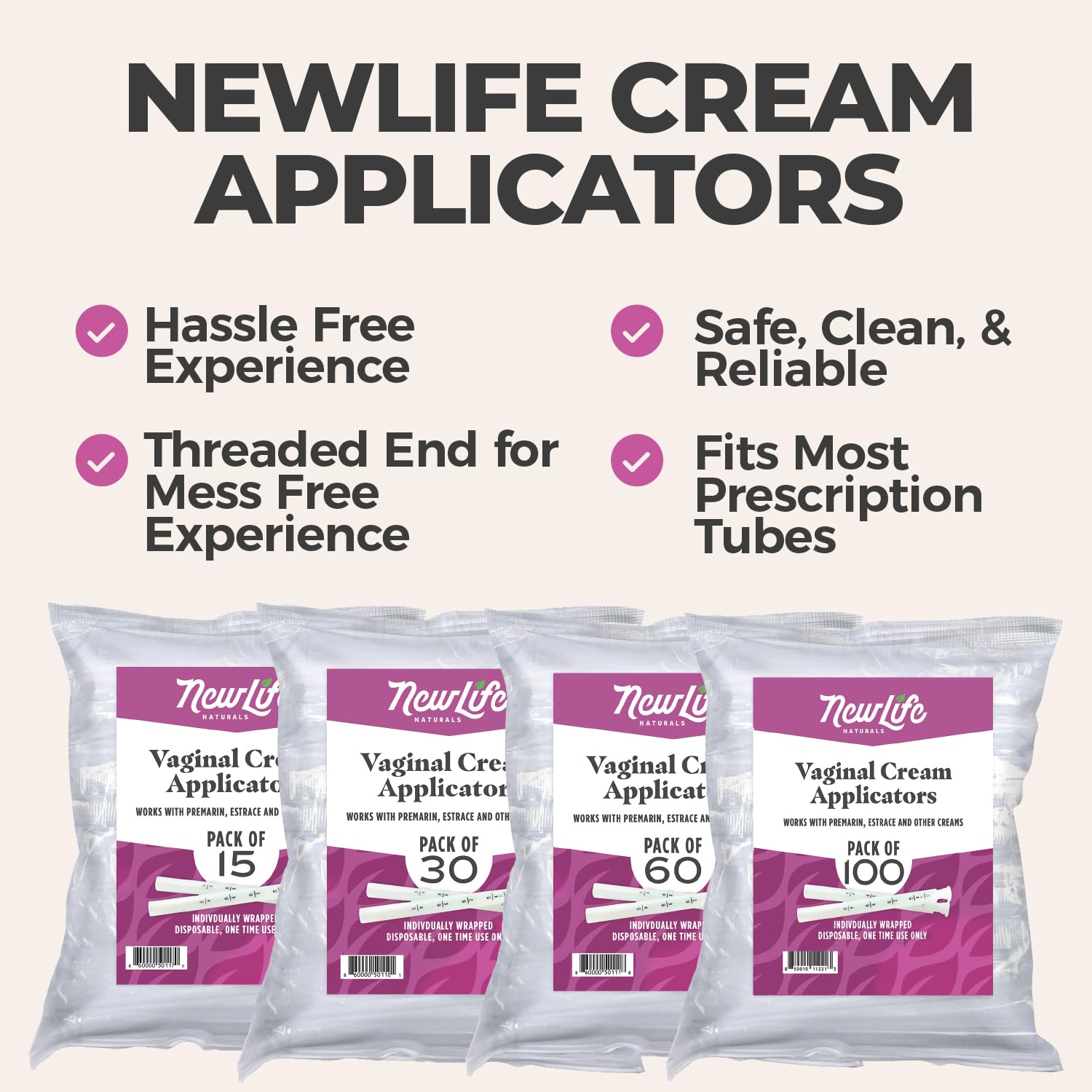 NewLife Naturals Utilisation jetable, pas besoin de rinçage.