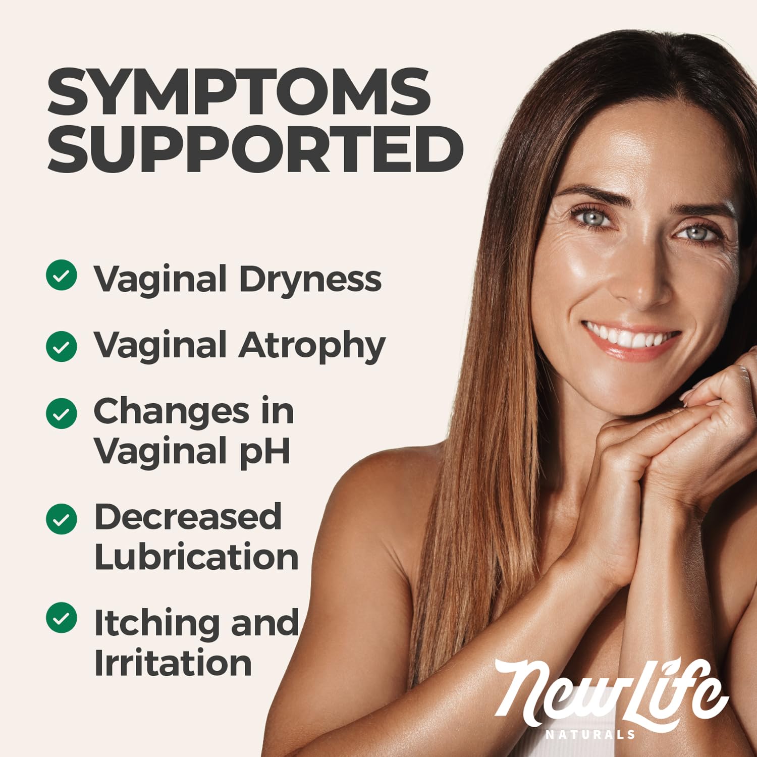 NewLife Naturals Application Hydratante – Usage quotidien pour le confort intime.