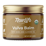 NewLife Naturals Baume Vulve Bio – Bouteille 2 oz pour hydratation intime douce.