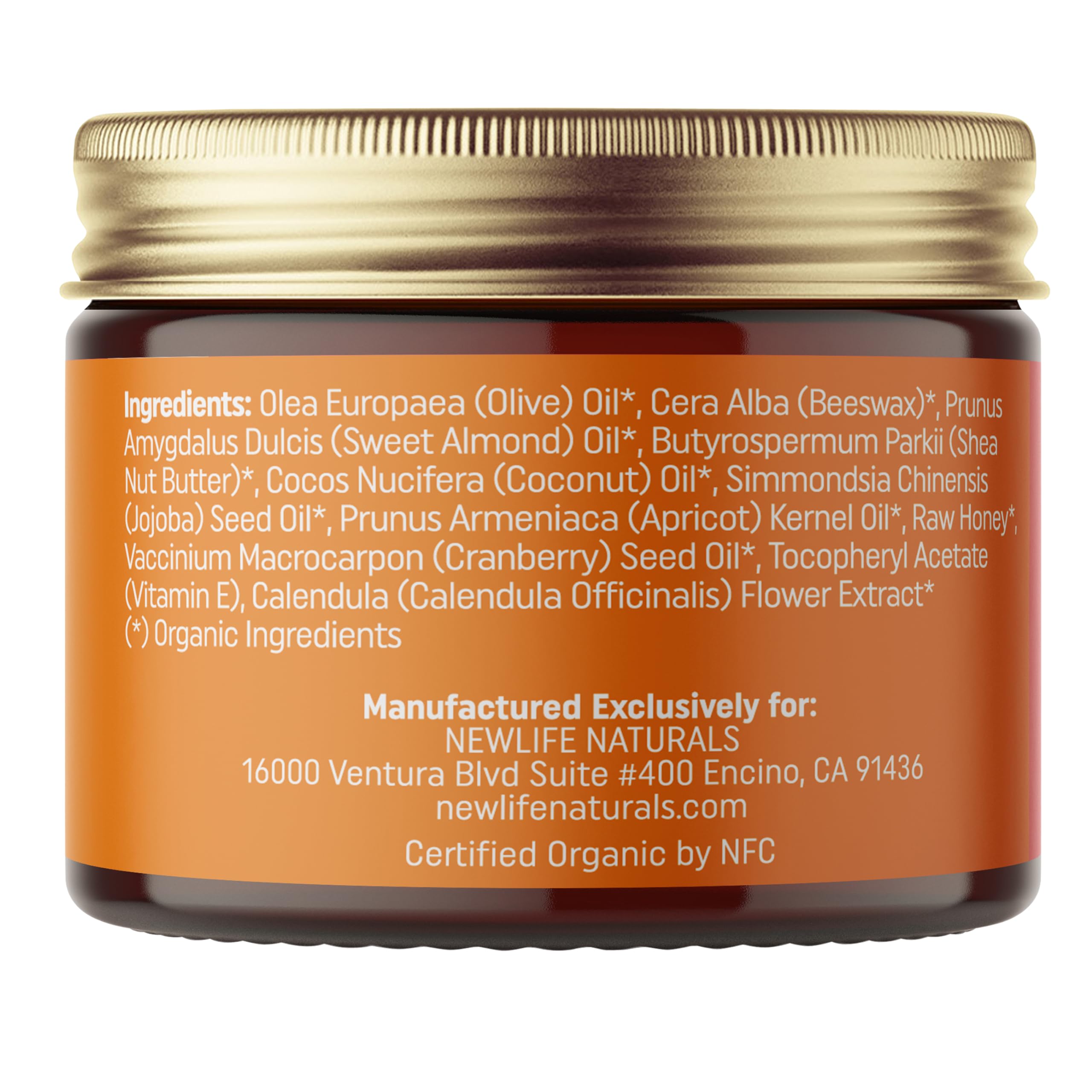 Beurre de karité dans la crème vulve NewLife Naturals pour douceur.