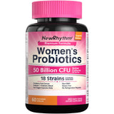 NewRhythm Probiotiques Femmes – emballage clair, démarrage facile de votre routine digestive
