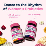 NewRhythm Probiotiques Femmes – végétale et sans lait, adapté à divers régimes
