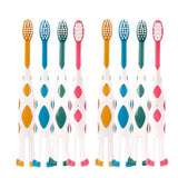 Brosse Newrichbee cerf rose, douceur adaptée aux petites dents