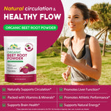 Newseel poudre betterave — Soins maison cheveux et peau avec colorant naturel.
