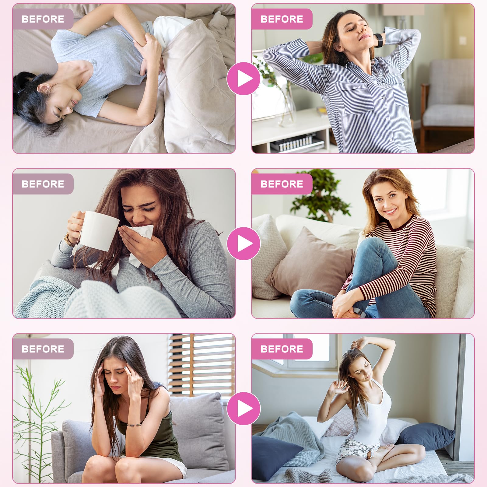 Newseel Gommes Vaginales - texture agréable pour une routine bien-être.