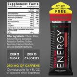 NewTrition Shot d'Énergie Baie Sauvage, énergie durable pour entraînement et tâches quotidiennes.