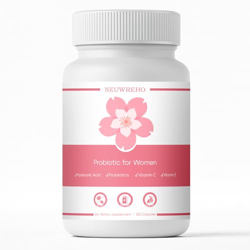 NEWUREHO Probiotiques Vaginal – flacon, équilibre du pH et confort intime.