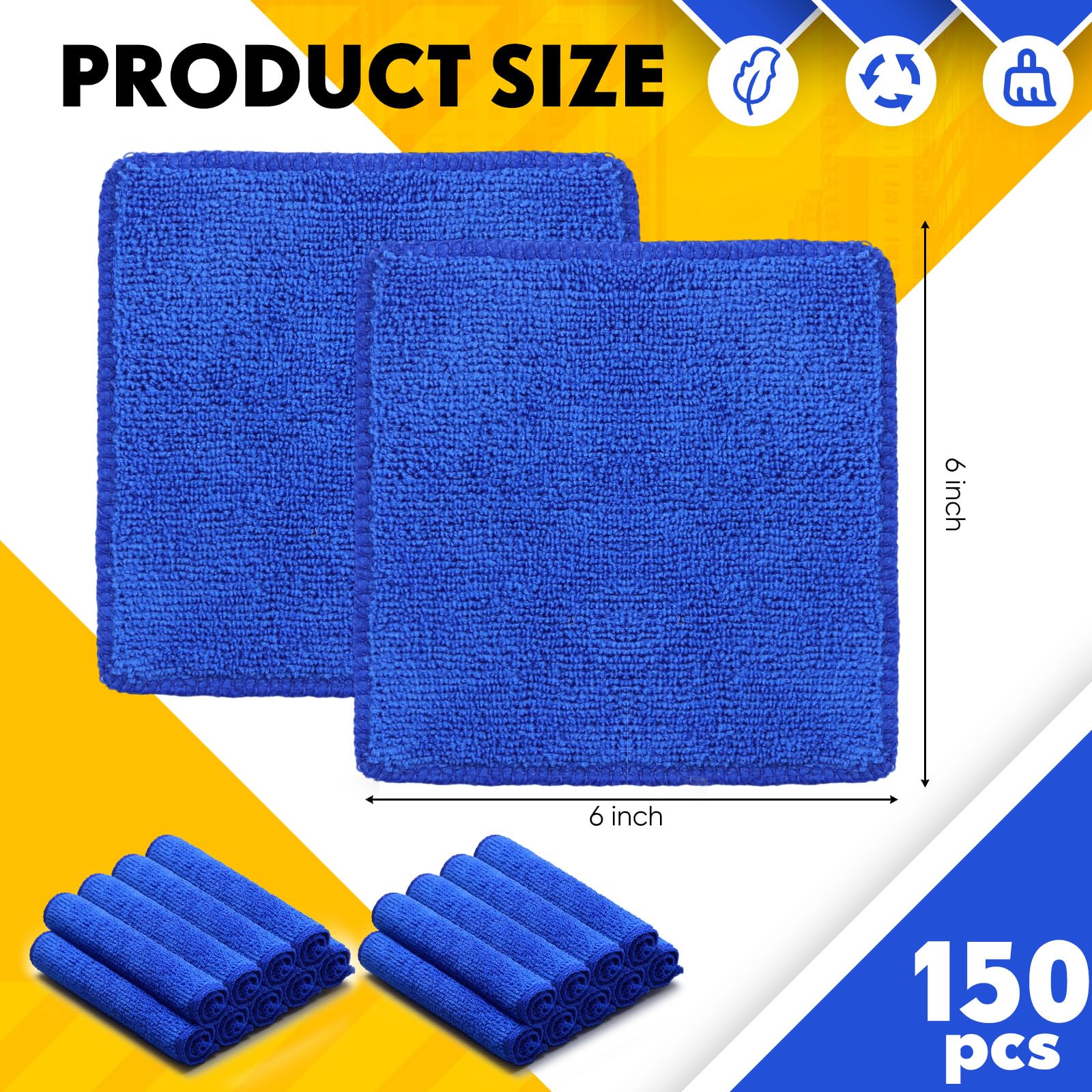 Chiffon microfibre Newwiee bleu pour écrans délicats et appareils photo