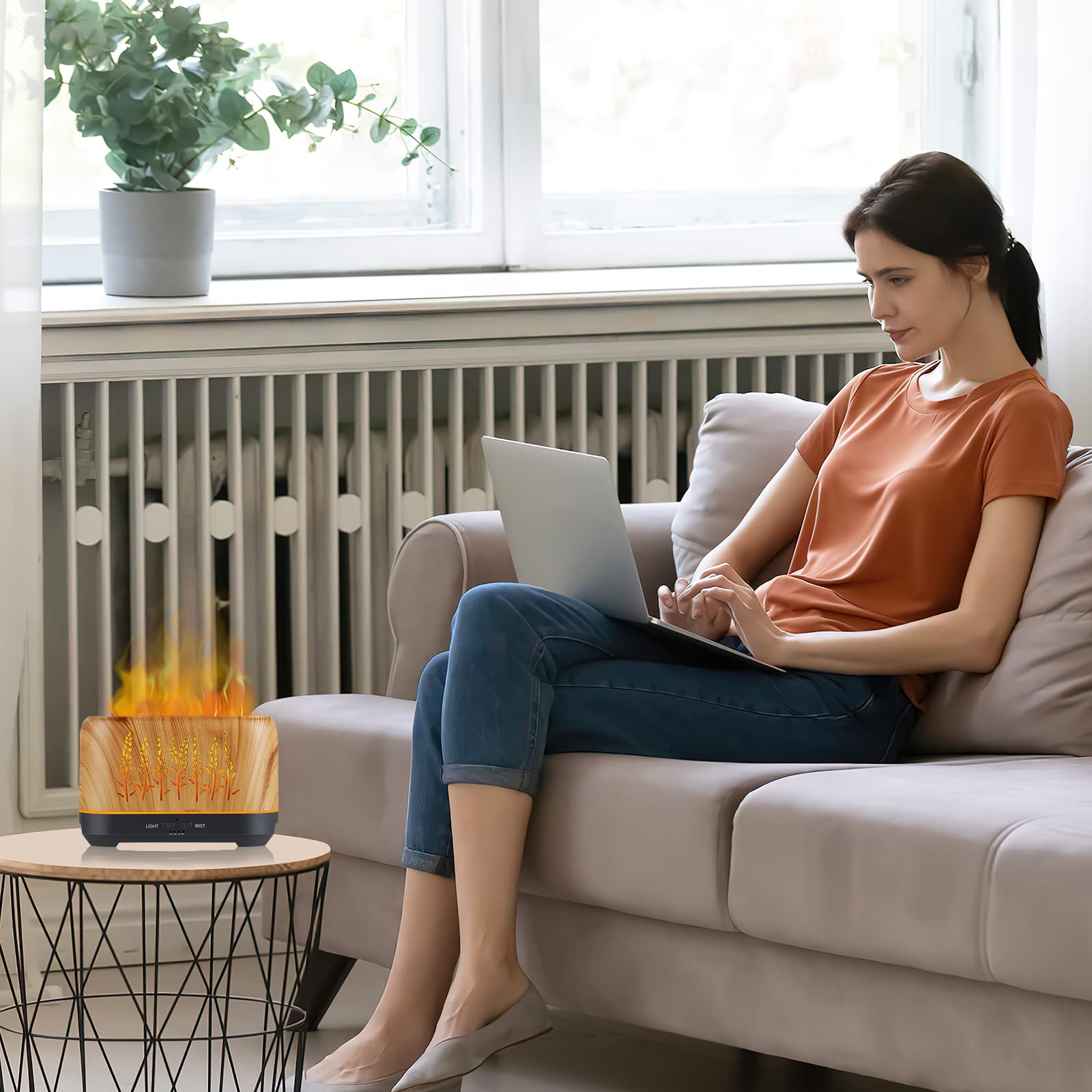 NEWYID Utilisation polyvalente en salon ou chambre pour arômes et humidité.