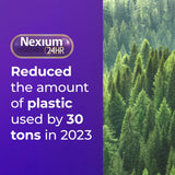 Nexium 24HR, emballage-net, informations produit claires et lisibles.