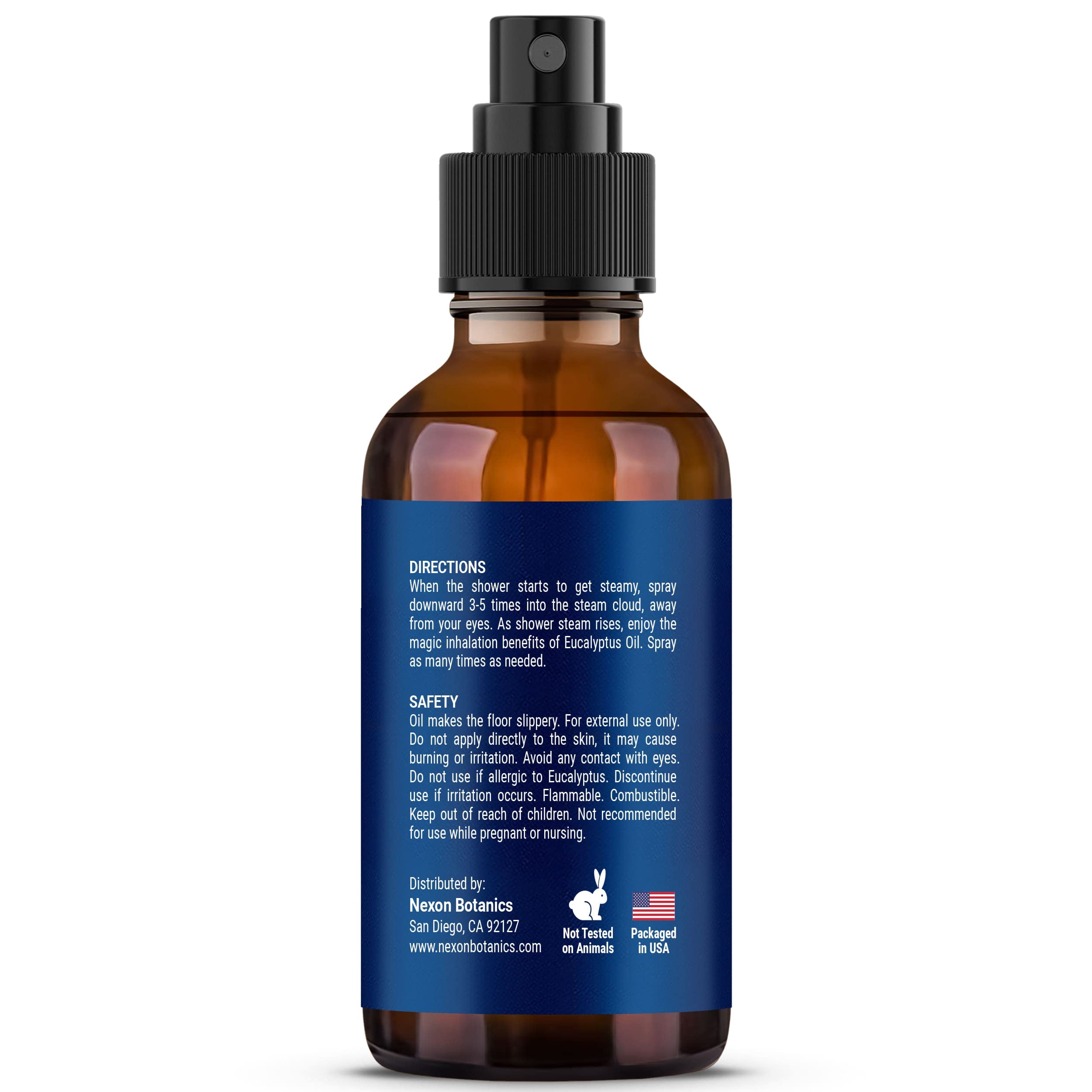 Nexon Botanics expérience spa quotidienne eucalyptus lavande dans la douche