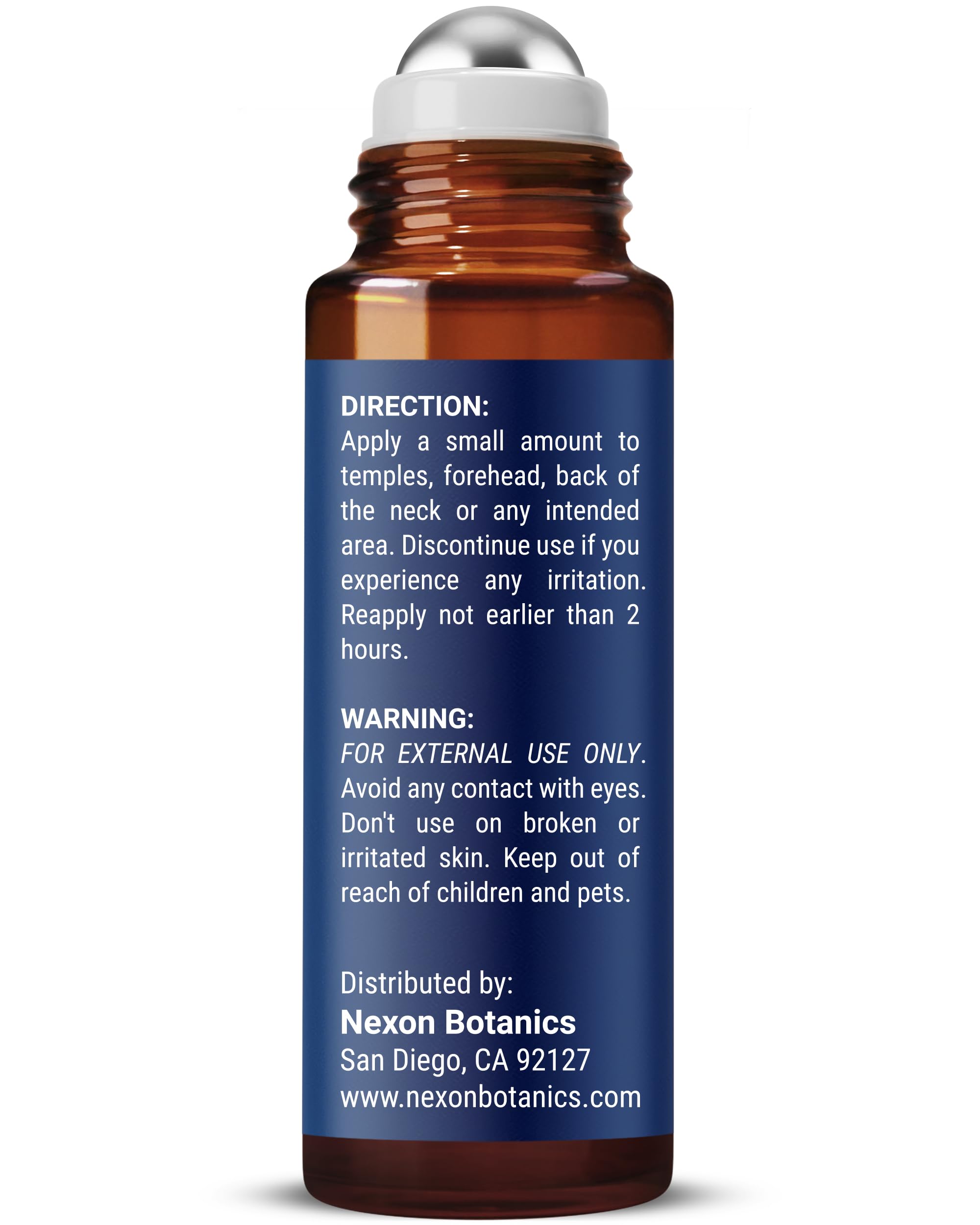 Nexon Botanics flacon durable et recyclable, pratique à emporter.