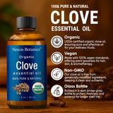 Huile Nexon Botanics girofle – pipette goutte: application précise pour massages.