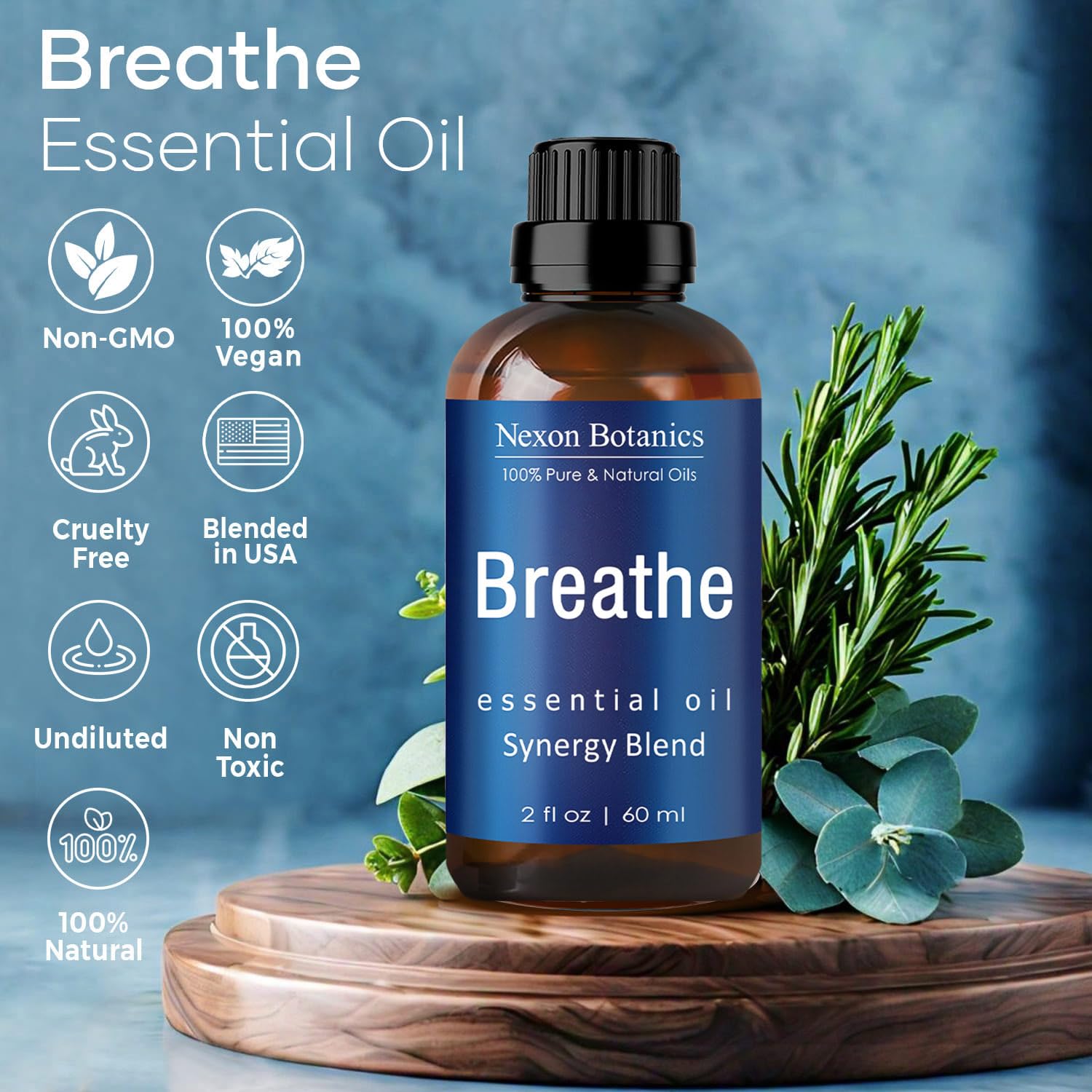 Niaouli Nexon Botanics: aromathérapie légère et ambiance tonique.
