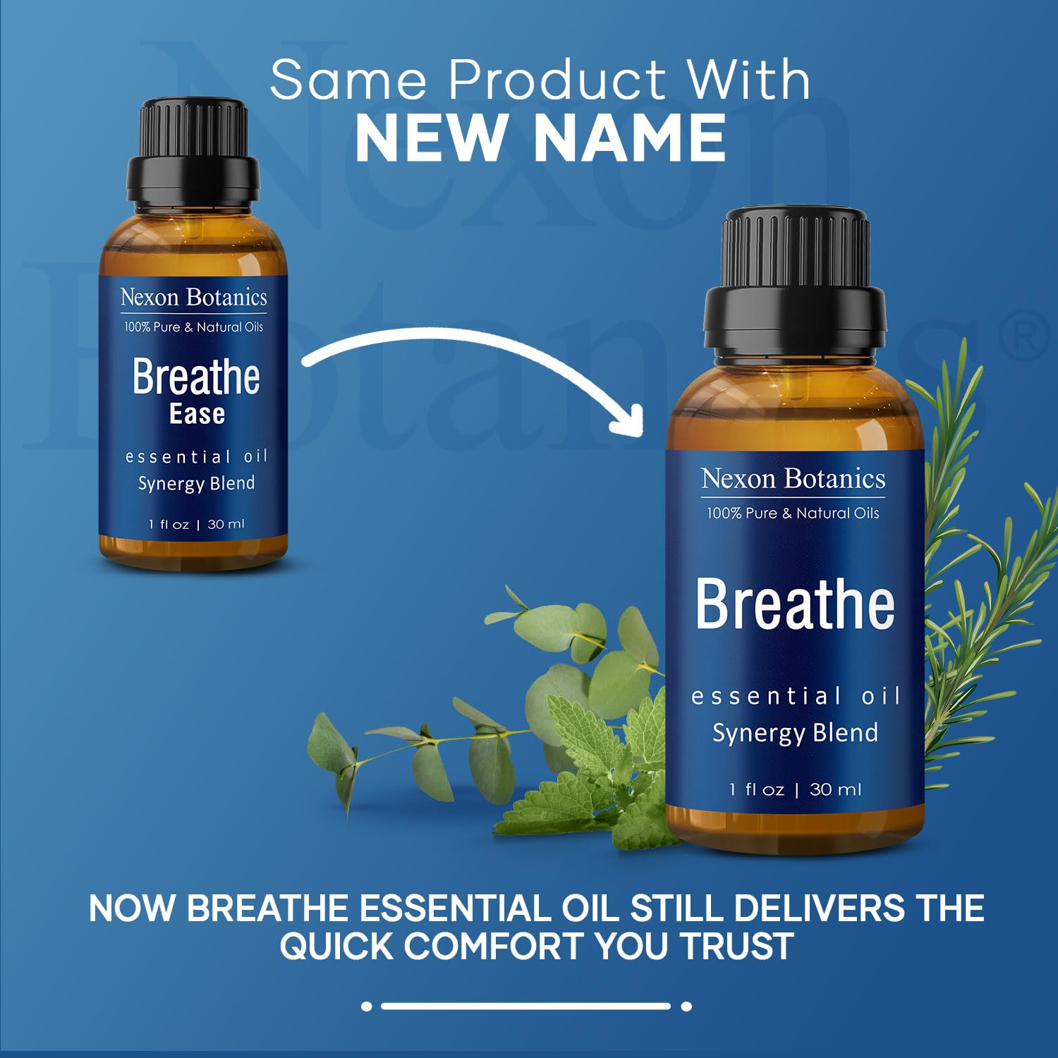 Nexon Botanics Mélange Respiration, inhalateur portable pour usage rapide.