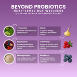 Inuline et 2'-FL HMO comme prébiotiques pour le microbiome.