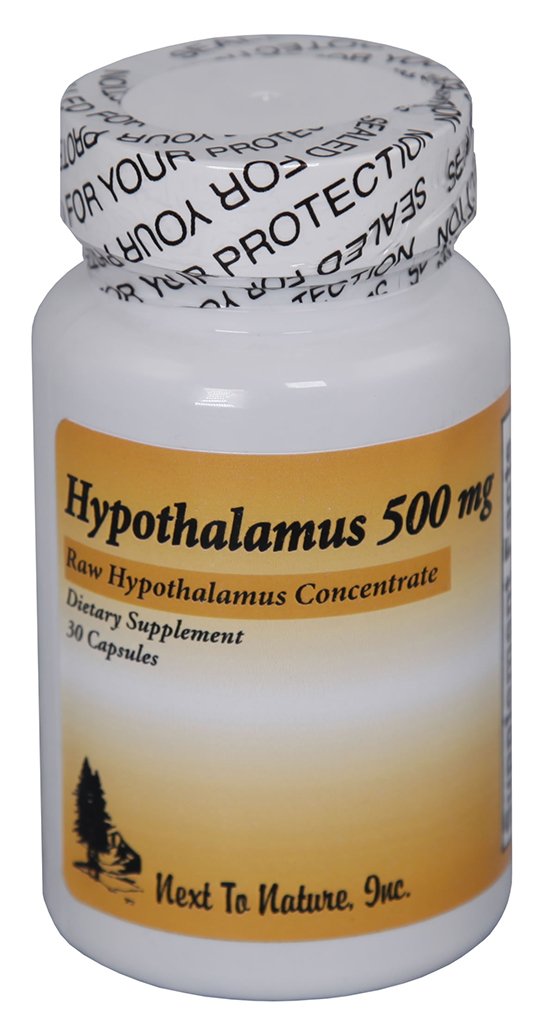 Next To Nature Hypothalamus 500 mg — bouteille prête à votre routine quotidienne de compléments.