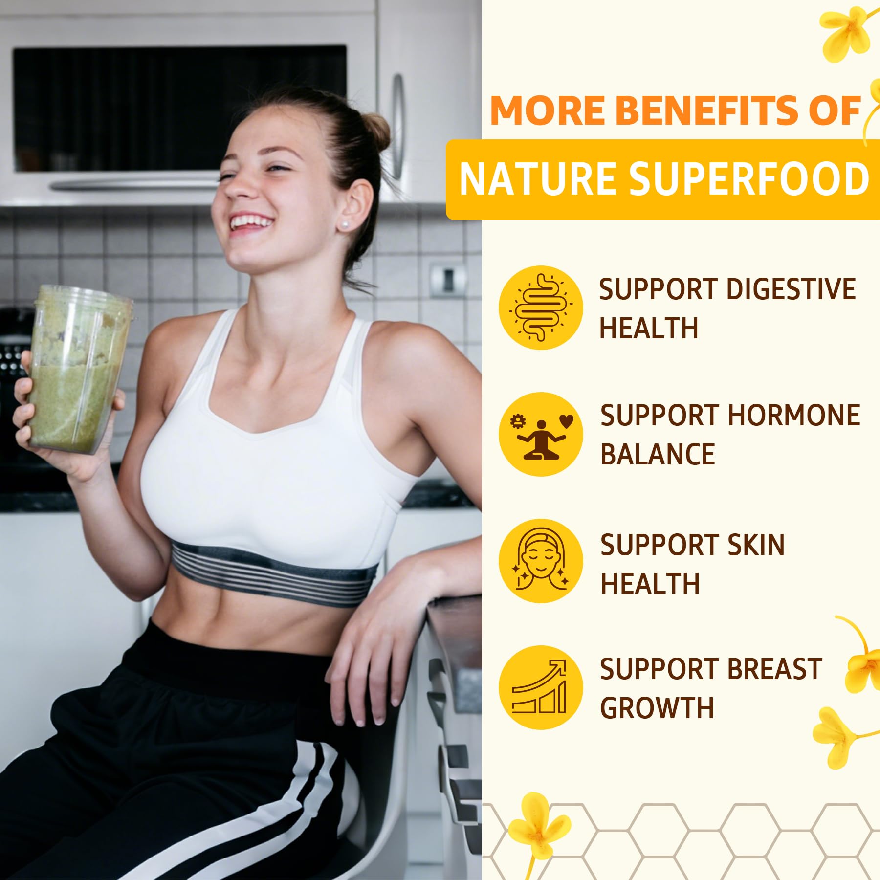 Nextdia énergie quotidienne avec pollen abeille et compléments.