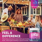 Nextdia Enzymes Gummies au gingembre pour le confort digestif occasionnel.