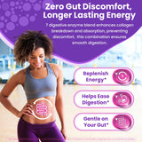 Nextdia Gommes Collagène – enzymes digestives facilitant l’assimilation des nutriments.