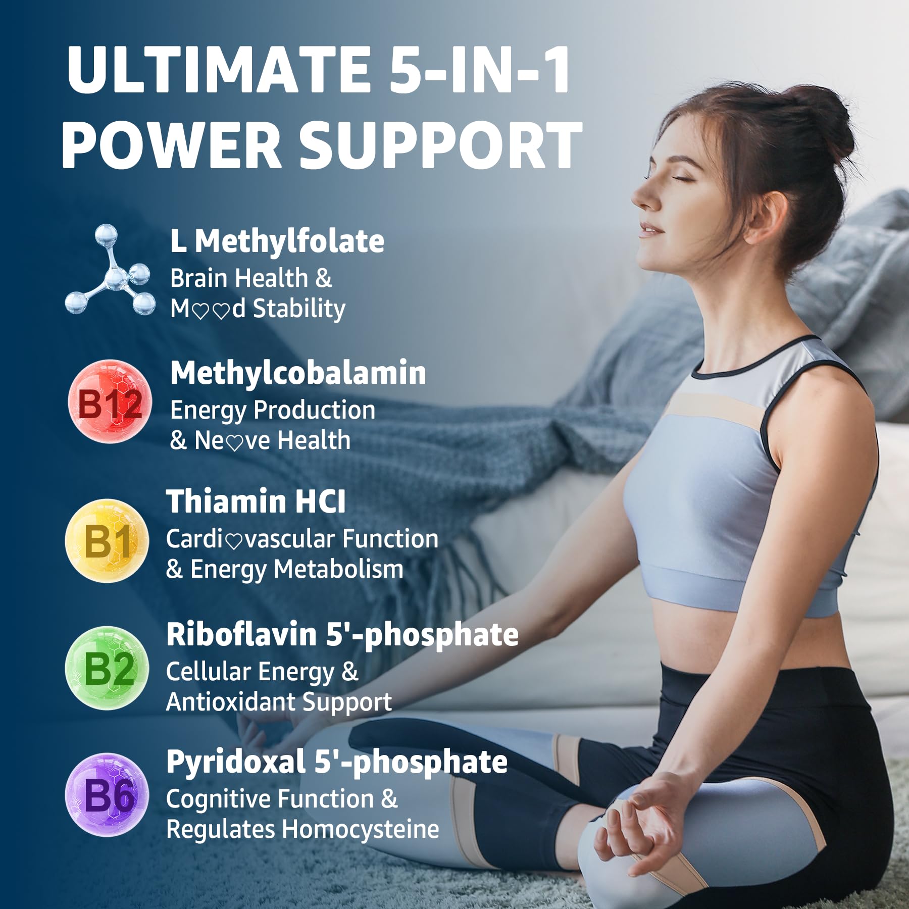 Nextdia L-MethylFolate gommes, packaging arrière avec informations produit.