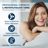 Nextdia L-MethylFolate gommes véganes, métabolisme de l'acide folique soutenu.