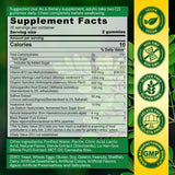 Nextdia Moringa Gummies, étiquette biologique: ingrédients propres et transparence.