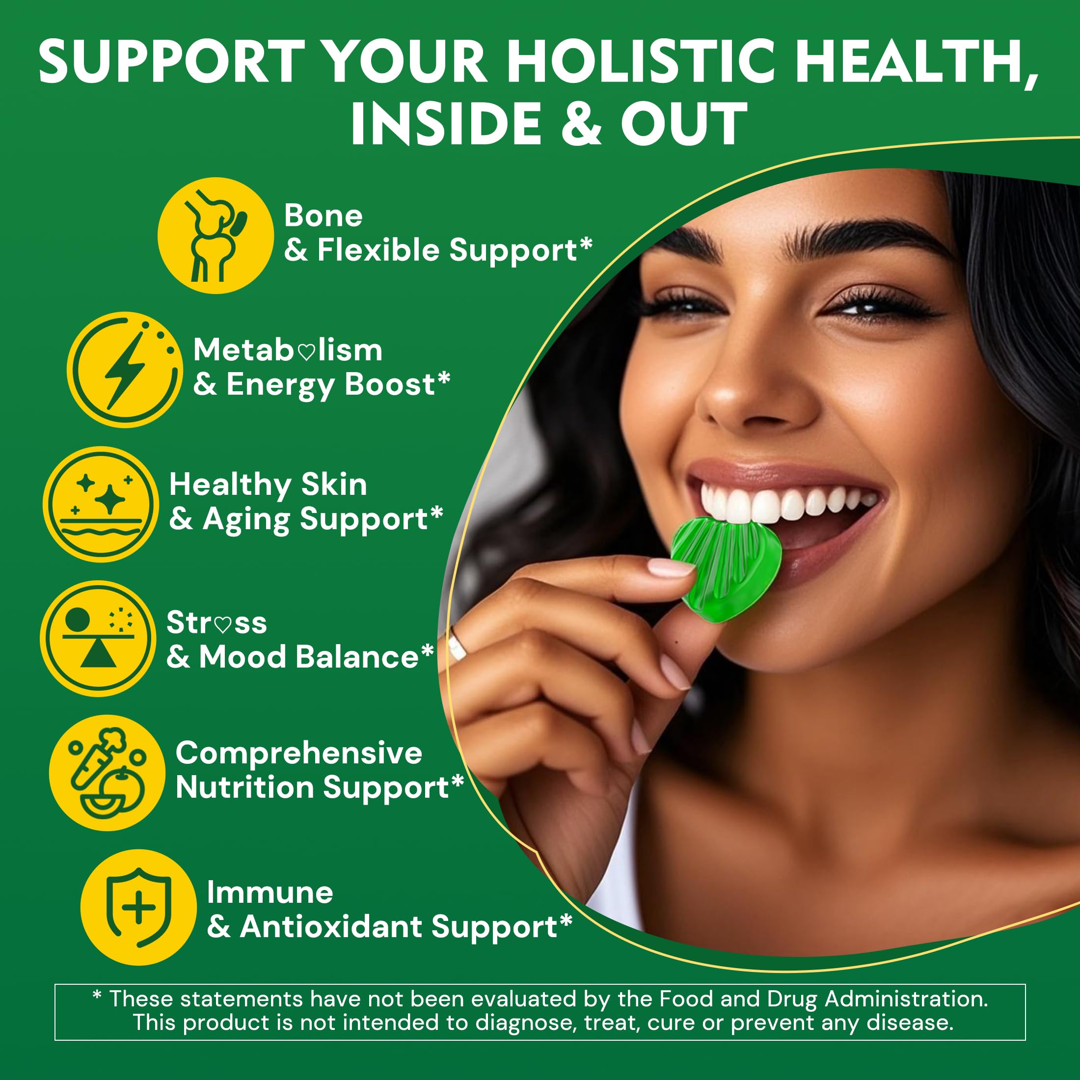 Nextdia Moringa Gummies, sans sucre: plaisir fruité sans sucre ajouté.