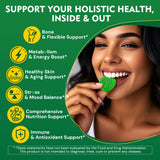 Nextdia Moringa Gummies, sans sucre: plaisir fruité sans sucre ajouté.
