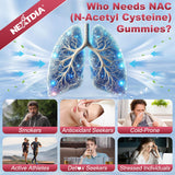 Nextdia NAC Gummies utilisation quotidienne recommandée pour adultes et enfants.