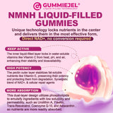 Nextdia NMNH Gummies format portable, à emporter partout.