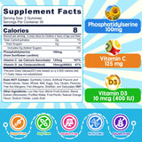 Nextdia gommes PS avec vitamine C, soutien immunitaire potentiel pour les jeunes.