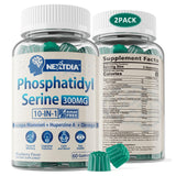Nextdia phosphatidylsérine bonbons gélifiés myrtille: bouteille douceur bleue pour concentration potentielle tout au long de la journée