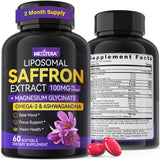 Nextdia Safran liposomal capsule : absorption rapide et soutien de l'humeur.