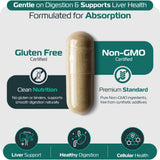 NEXTGRADE Soutien digestion-bile – formulation Tudca et chardon-Marie pour digestion fluide.
