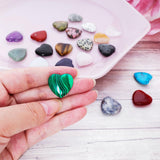 Nfvjfxz cœur malachite: énergie rafraîchissante pour décor et méditation.