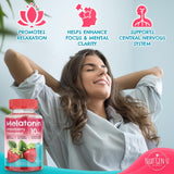 NGU Mélatonine Gummies - 10 mg : dosage clair et pratique.