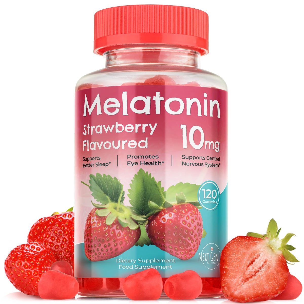 NGU Mélatonine Gummies - bouteille: rituel nocturne pratique.
