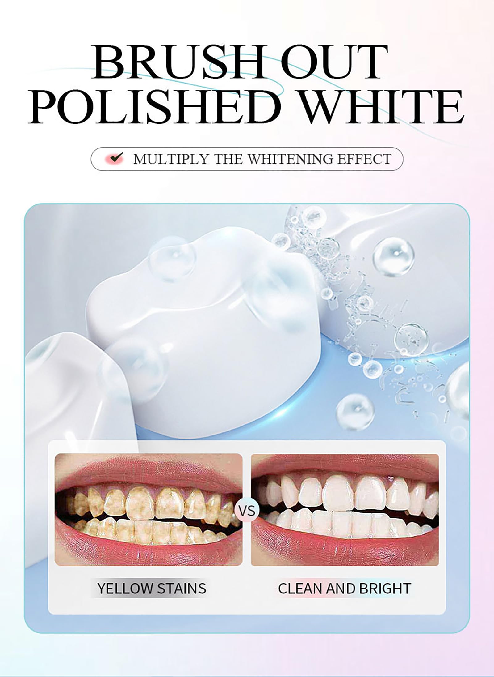 Dentifrice Niacinamide – ingrédients naturels et vegan sans fluor