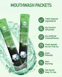 nicedae sachets individuels: emballage compact pour hygiène buccale en voyage