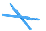 NicelyFit Crosslink: plaquettes de nez bleues pour ajustement confortable.