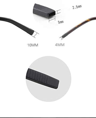 NicelyFit adaptés au diamètre 4-10 mm pour lunettes TT001, stabilité assurée.