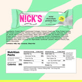Barre entière N!CK'S Menthe Chocolat – texture visible et propreté de l'emballage.