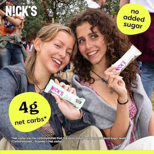N!CK'S Menthe-Chocolat – sans sucre ajouté et faible en glucides.